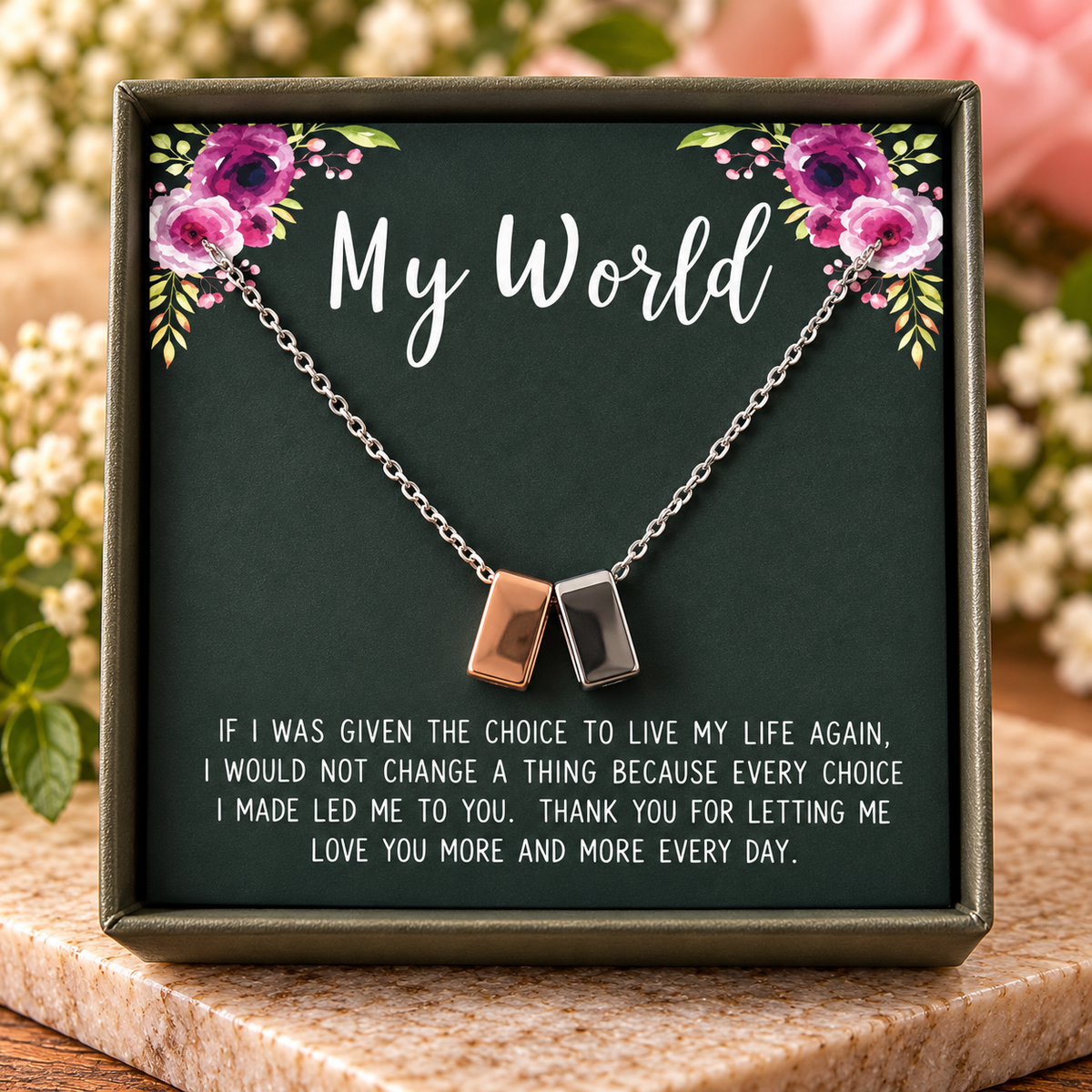 My world necklace