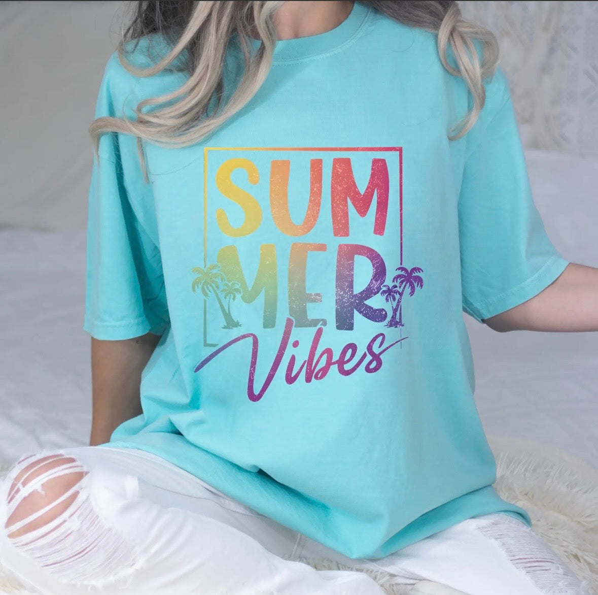 Summer graphic tee